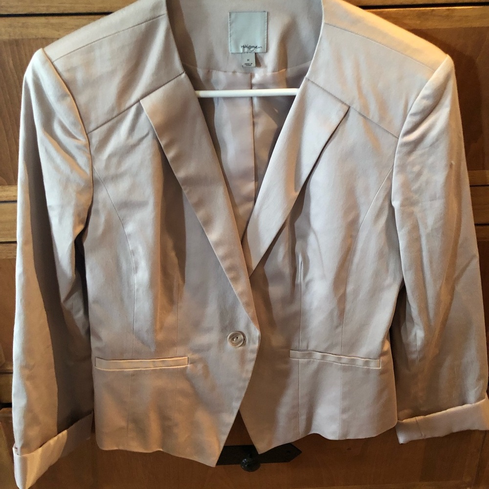 Halogen Fully Lined Tan Blazer - Size M / EUC